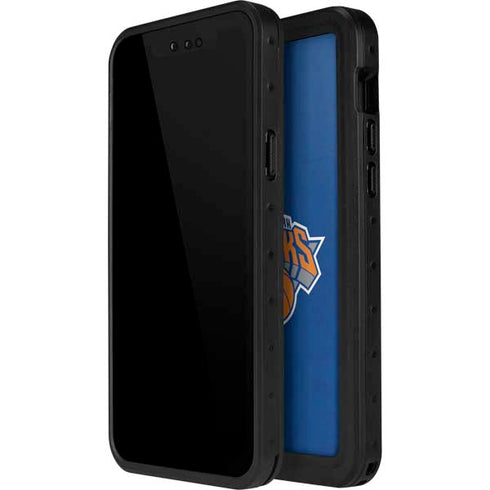 NBA New York Knicks Distressed iPhone 14 Pro Max Waterproof Case