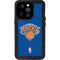 NBA New York Knicks Distressed iPhone 15 Pro Waterproof Case