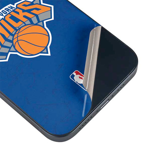NBA New York Knicks Distressed iPhone 15 Skin