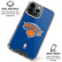 NBA New York Knicks Distressed iPhone 16 Pro Clear Case
