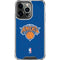 NBA New York Knicks Distressed iPhone 16 Pro Max Clear Case