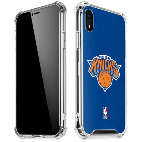 NBA New York Knicks Distressed iPhone XR Clear Case