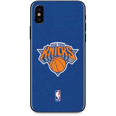 NBA New York Knicks Distressed iPhone XS Max Skin