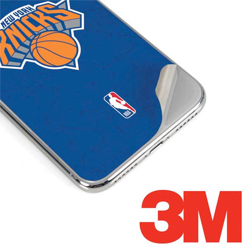NBA New York Knicks Distressed iPhone XS Skin