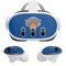 NBA New York Knicks Distressed Meta Quest 3 Skin