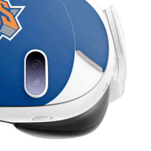 NBA New York Knicks Distressed Meta Quest 3 Skin