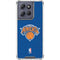 NBA New York Knicks Distressed Moto G Play 5G (2025) Clear Case
