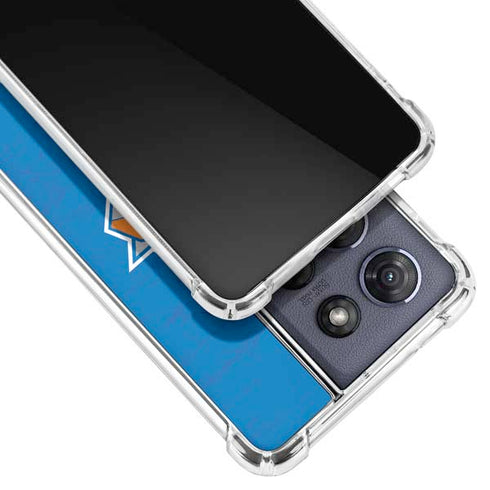 NBA New York Knicks Distressed Moto G Stylus 5G (2025) Clear Case