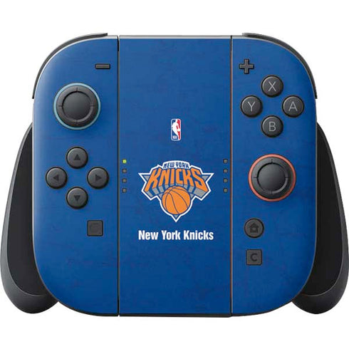 NBA New York Knicks Distressed Nintendo Switch 2 (2025) Joy-Con Controller Skin