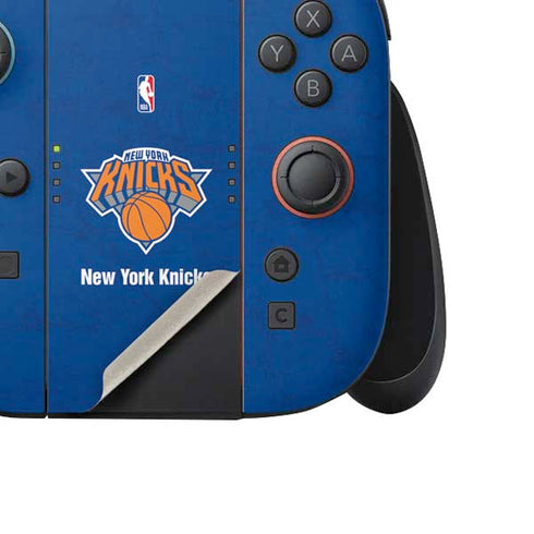 NBA New York Knicks Distressed Nintendo Switch 2 (2025) Joy-Con Controller Skin