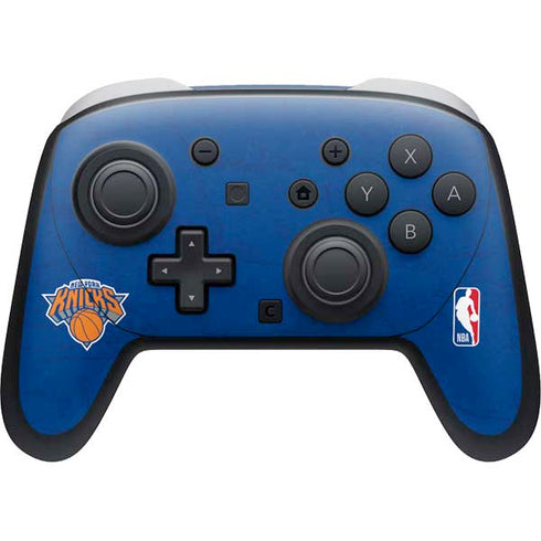 NBA New York Knicks Distressed Nintendo Switch 2 (2025) Pro Controller Skin