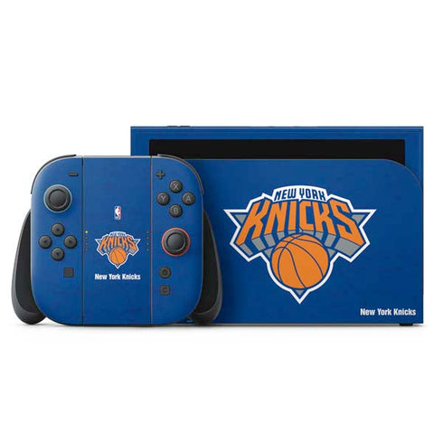 NBA New York Knicks Distressed Nintendo Switch 2 (2025) with Joy-Con Skin
