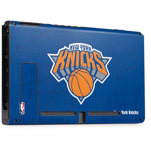 NBA New York Knicks Distressed Nintendo Switch Bundle Skin