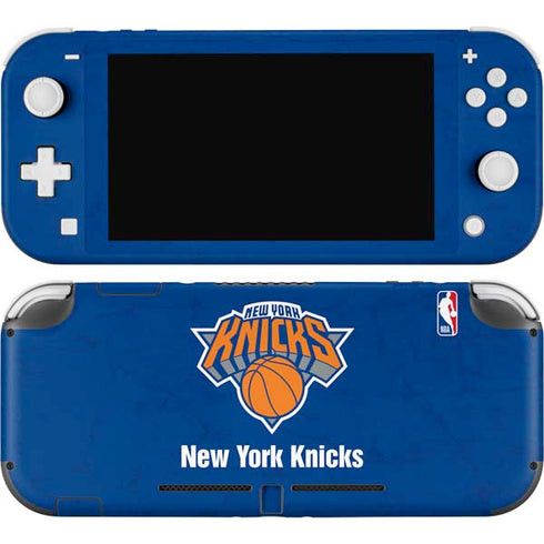 NBA New York Knicks Distressed Nintendo Switch Lite Skin