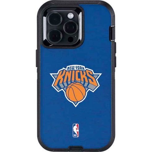 NBA New York Knicks Distressed Otterbox Defender iPhone Skin