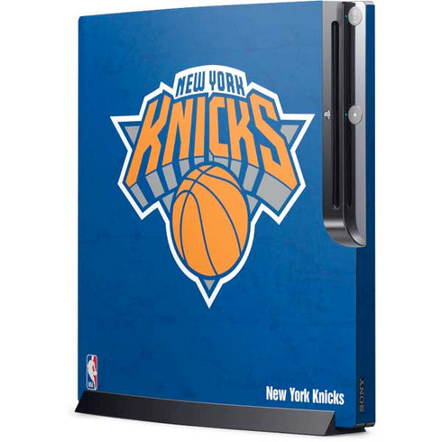 NBA New York Knicks Distressed Playstation 3 & PS3 Slim Skin