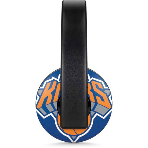 NBA New York Knicks Distressed PlayStation 4 Gold Wireless Headset Skin