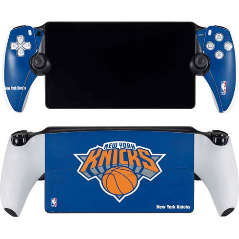 NBA New York Knicks Distressed PlayStation Portal Remote Player Skin