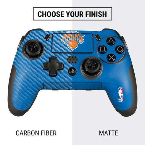 NBA New York Knicks Distressed PlayStation Scuf Vantage 2 Controller Skin