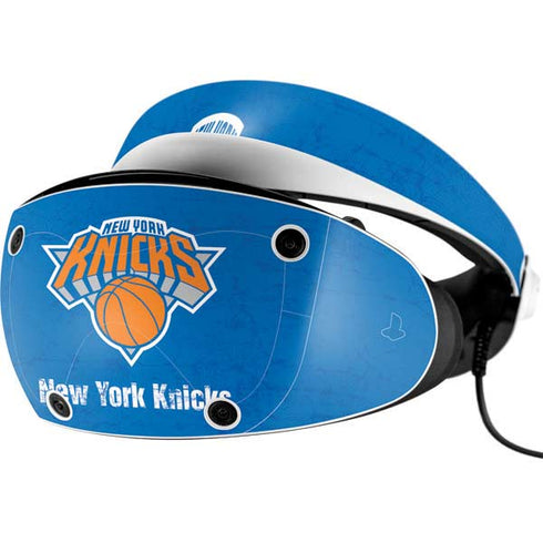 NBA New York Knicks Distressed PlayStation VR2 Skin