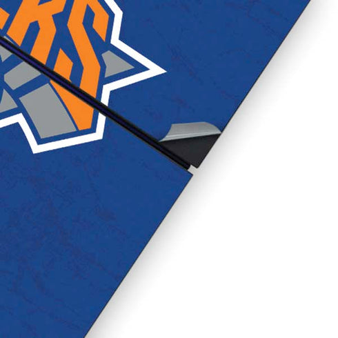 NBA New York Knicks Distressed PS4 Console Skin