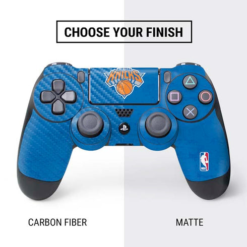 NBA New York Knicks Distressed PS4 Controller Skin