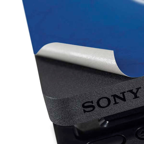 NBA New York Knicks Distressed PS4 Pro Console Skin