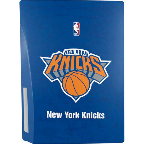 NBA New York Knicks Distressed PS5 Bundle Skin