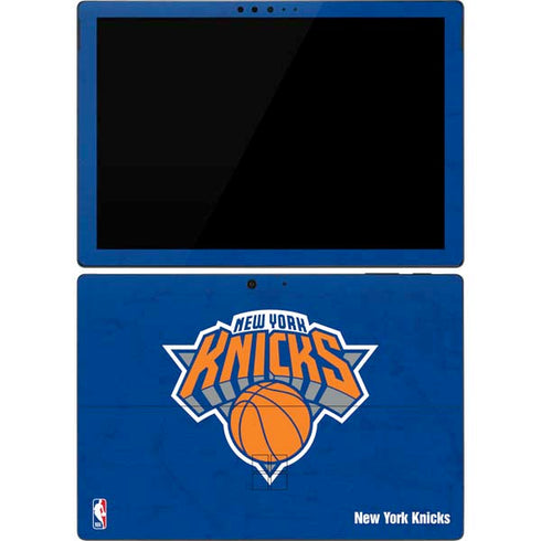 NBA New York Knicks Distressed Surface Pro 7 Skin