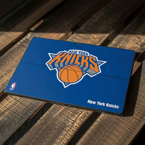 NBA New York Knicks Distressed Surface Pro 7 Skin