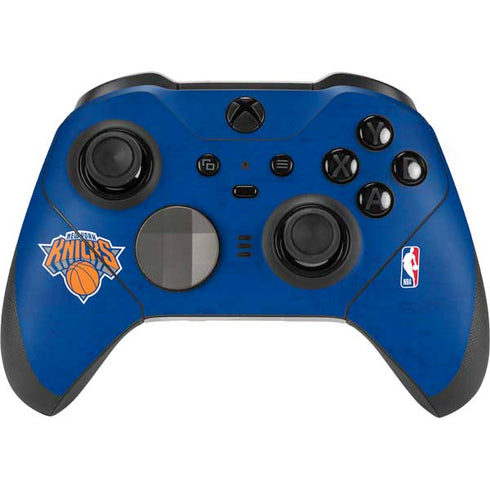 NBA New York Knicks Distressed Xbox Elite Wireless Controller Series 2 Skin
