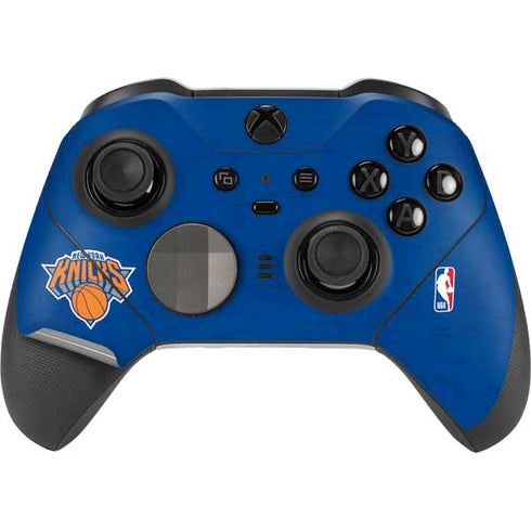 NBA New York Knicks Distressed Xbox Elite Wireless Controller Series 2 Skin