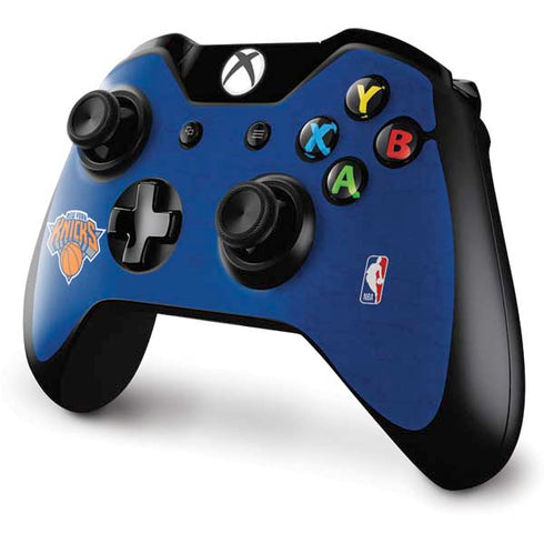 NBA New York Knicks Distressed Xbox One Controller Skin