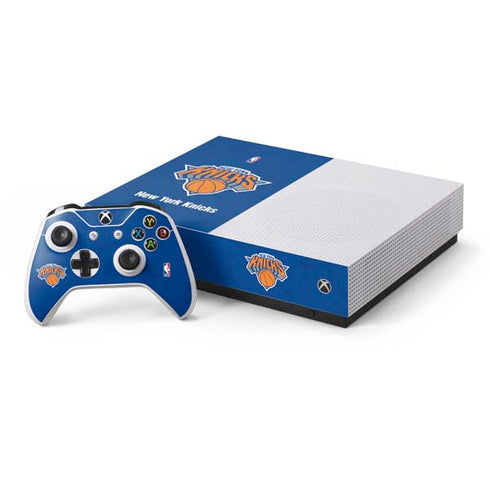NBA New York Knicks Distressed Xbox One Skins