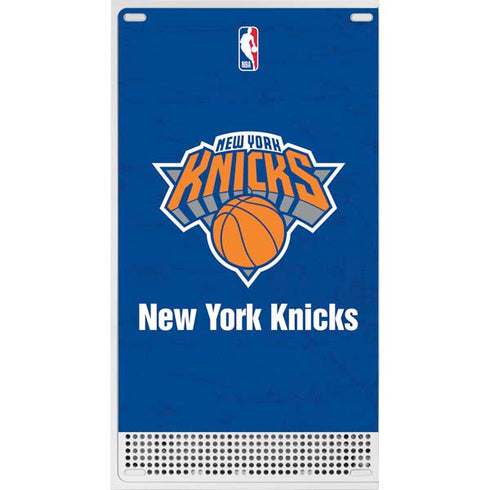NBA New York Knicks Distressed Xbox Series S Bundle Skin