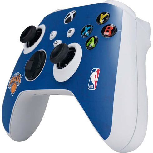 NBA New York Knicks Distressed Xbox Series S Controller Skin
