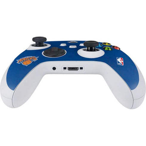 NBA New York Knicks Distressed Xbox Series S Controller Skin