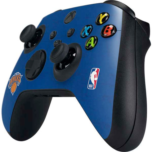 NBA New York Knicks Distressed Xbox Series X Controller Skin