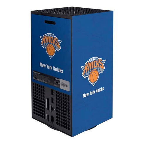 NBA New York Knicks Distressed XBox Series X Digital Edition Bundle Skin