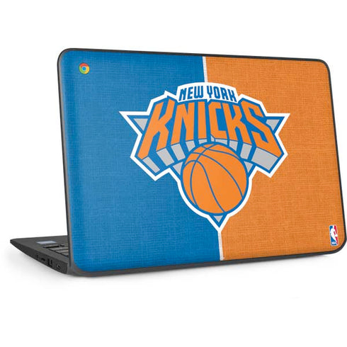 NBA New York Knicks Canvas HP Chromebook Skin