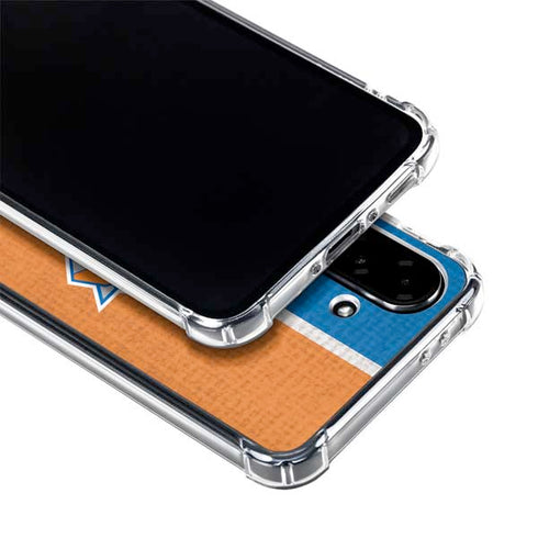 NBA New York Knicks Canvas Galaxy A36 5G Clear Case