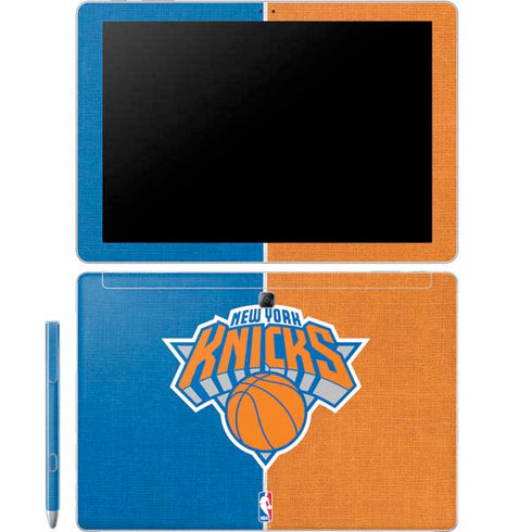 NBA New York Knicks Canvas Galaxy Book 12in Skin