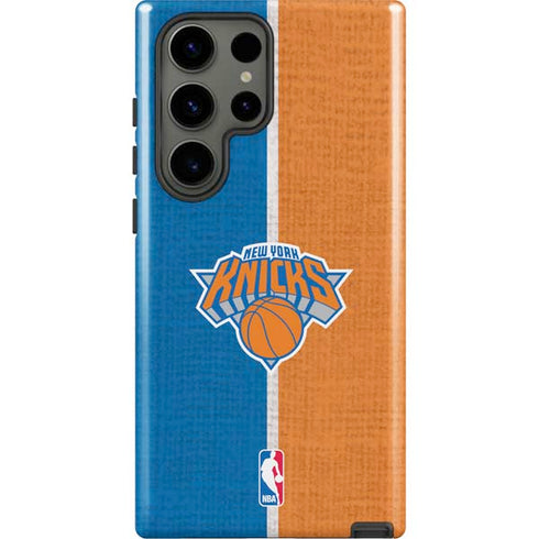 NBA New York Knicks Canvas Galaxy S23 Ultra Pro Case