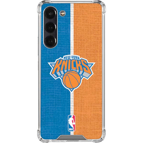 NBA New York Knicks Canvas Galaxy S24 FE Clear Case