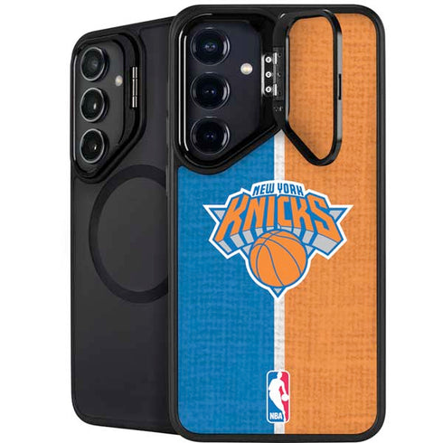 NBA New York Knicks Canvas Galaxy S25 Kickstand Case
