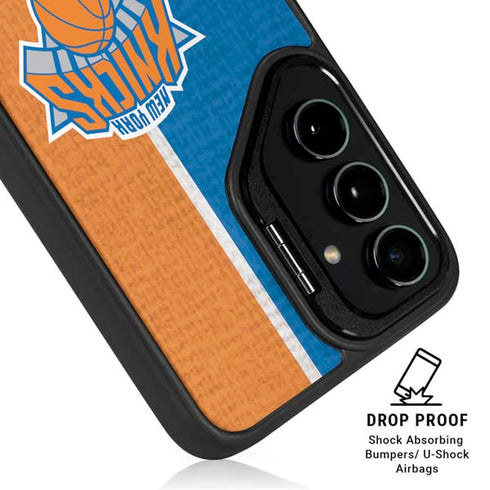 NBA New York Knicks Canvas Galaxy S25 Kickstand Case