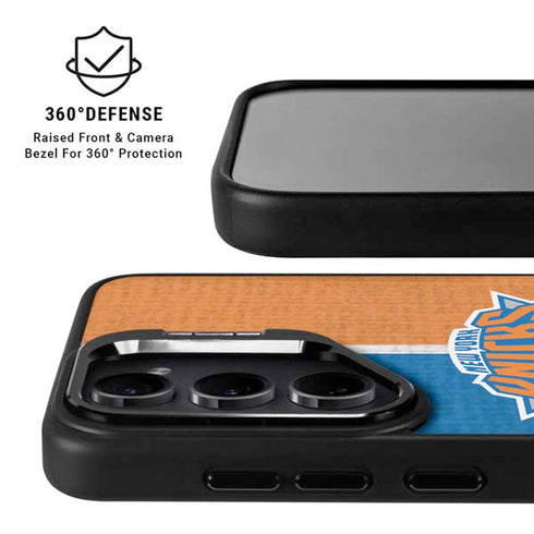 NBA New York Knicks Canvas Galaxy S25 Plus Kickstand Case
