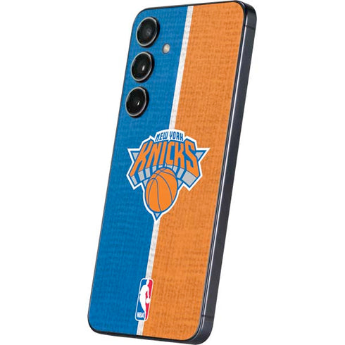 NBA New York Knicks Canvas Galaxy S25 Plus Skin