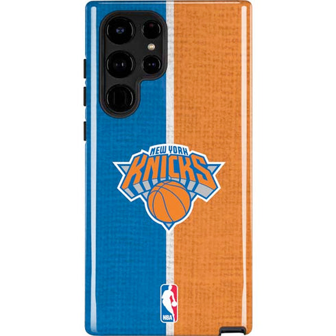 NBA New York Knicks Canvas Galaxy S25 Ultra Impact Case