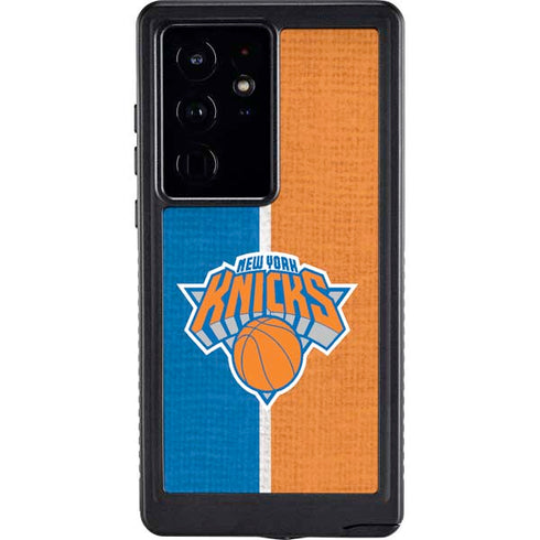 NBA New York Knicks Canvas Galaxy S24 Ultra Waterproof Case